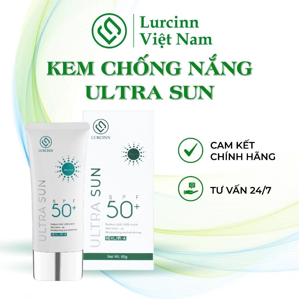 [Chính Hãng] Kem Chống Nắng Vật Lý Lurcinn Ultrasun SPF 50+ 60g