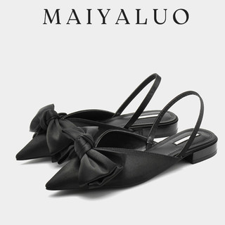 MAIYALUO dép sandal nữ Dép bệt 2024 HOTSALE Thoải Mái Xinh Xắn  Tự tin Trẻ trung Dễ dàng phối đồ Phong cách đơn giản FDL2430SLA 13Z240328