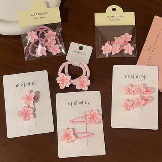 Kẹp tóc Cherry Blossoms Plumeria dễ thương Kẹp tóc bị hỏng bên