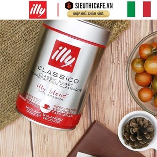 Cà Phê Bột Illy Classico Coffee - Medium Roasted - Nhập Khẩu Ý - 250gr