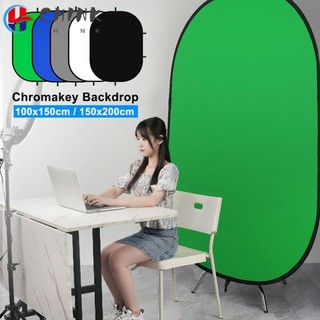 Chink Vải Nền Phòng Chụp Ảnh Di Động Chromakey Màn Hình Xanh Dương