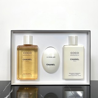Chane Miss COCO nước hoa Cùng hương thơm tắm gel dưỡng thể kem tay ba mảnh hộp quà tặng