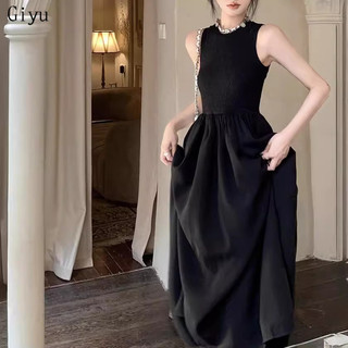 Giyu váy Đầm váy nữ body đầm Dễ thương Popular Cổ điển Casual WLQ24404LN 15Z240409