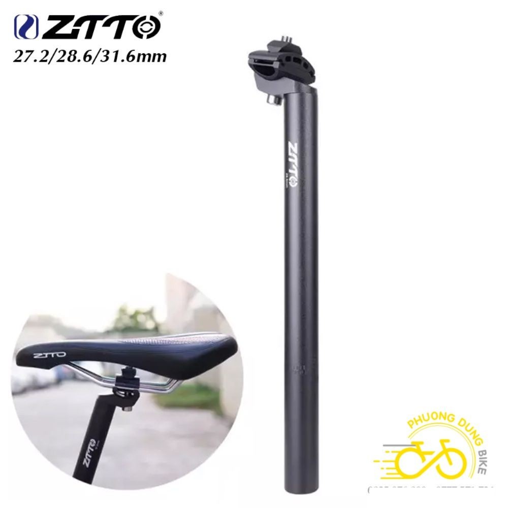 Cọc yên xe đạp nhôm ZiTTO 25.4mm / 27.2mm / 28.6mm / 30.9mm / 31.6mm