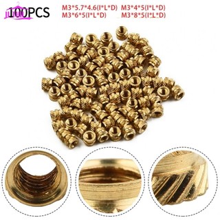【UTHU】Threaded Insert For 3D Printer Hardware M3 Nuts Self-clinching Nut Copper Nuts