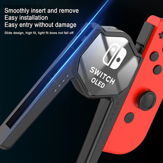 [FREG] Handle Charging Grip V-shaped Charging Base Suitable For Nintendo Switch /Switch OLED Joy Con Joycon Handle Charger Controller FDH