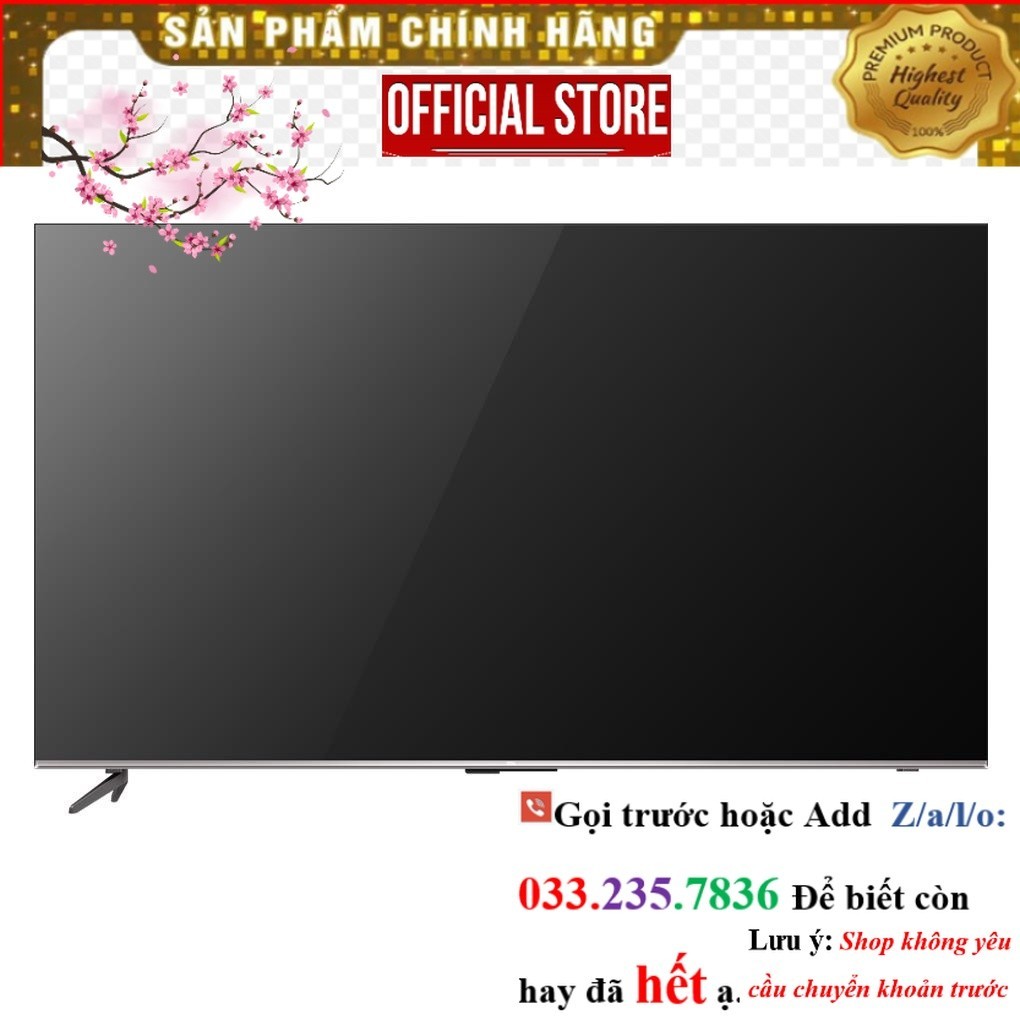 >Sale< Google Tivi TCL 4K 55 inch 55P737