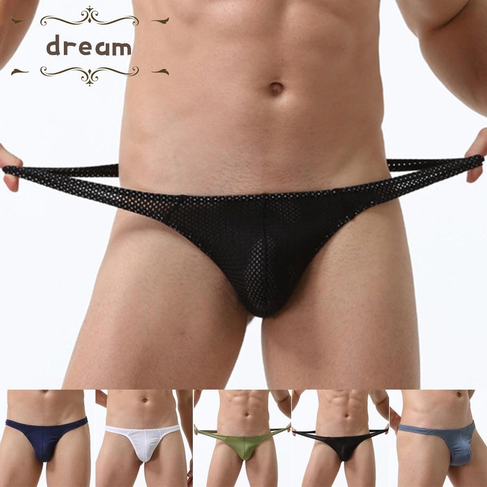 【Clearance】G-String Soft T-Back Underpants Underwear Bikini Bulge Pouch High Fork