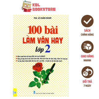 Sách - 100 bài làm văn hay lớp 2