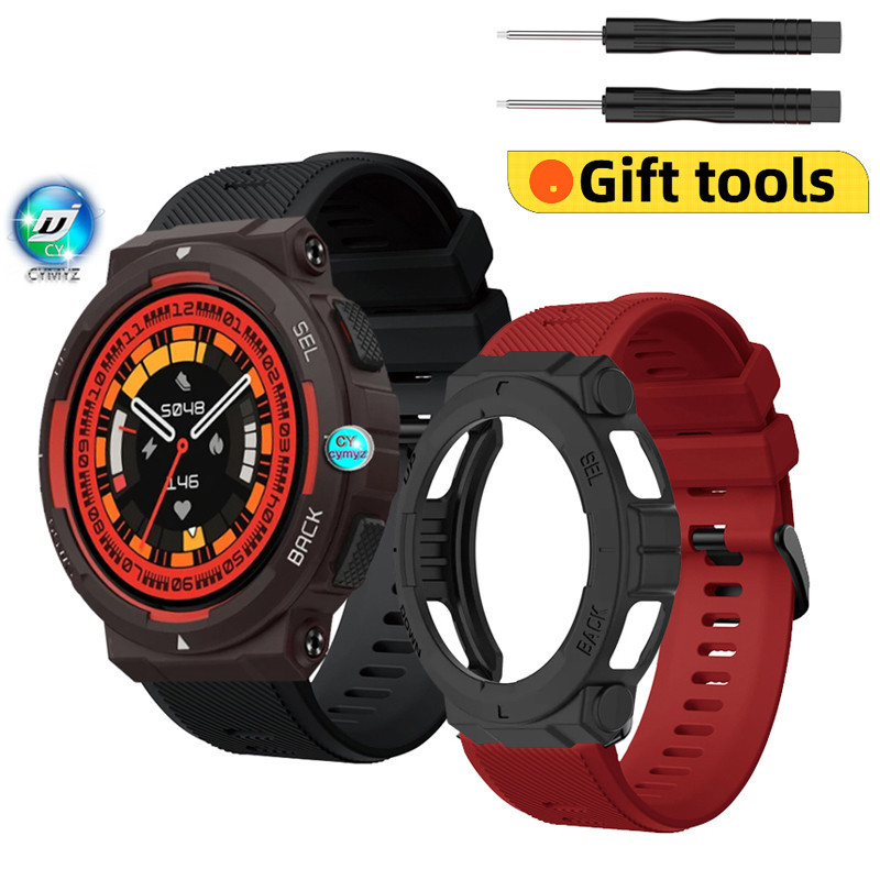 Amazfit Active Edge Dây đeo silicon cho Huawei Amazfit Active Edge Dây đeo cổ tay thể thao Amazfit A