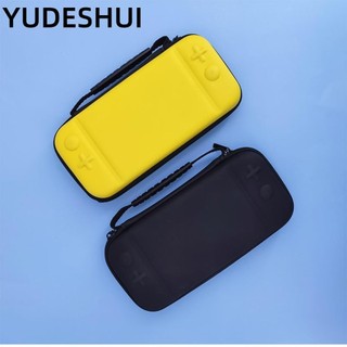 YUDESHUI Túi lưu trữ bảng điều khiển trò chơi, Vỏ lưu trữ nhiều màu EVA + PU + Nhung, Vỏ cứng Dây kéo đôi Vỏ bảo vệ không gian cực lớn cho bộ lưu trữ Nitendo Switch Lite