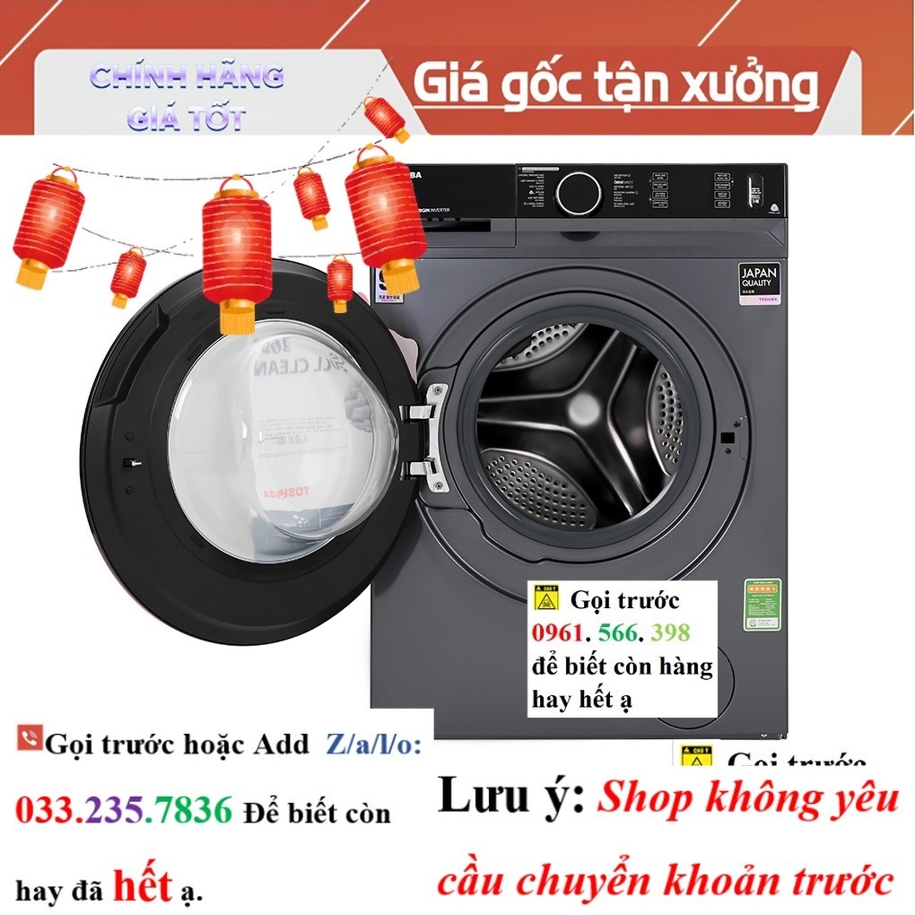 <new> TW-BK105G4V(MG) - Máy giặt Toshiba Inverter 9.5 Kg TW-BK105G4V(MG)