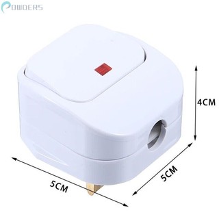 ⭐ READY STOCK ⭐-NEW-Plug 250V 3 Pin Detachable Electrical Hong Kong Conversion Plug Socket【POWDERS-VN】