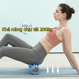 Foam Roller Con lăn Matxa tập Gym, Yoga , ống trụ lăn xốp thể thao giãn cơ-MCKES