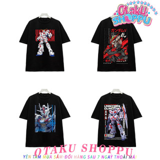 BST Áo thun Gundam. Mẫu hình in sắc nét. Áo thun Unisex in hình nhân vật yêu thích.