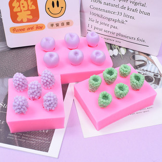 Raspberry Wild Strawberry Raspberry Khuôn Silicon Fondant Trang Trí Bánh Sô Cô La Dụng Cụ Nướng Bánh