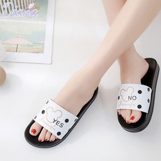 Dép nữ. Mặc phiên bản Hàn Quốc bên ngoài. Đáy mềm mại và phong cách. Giày đi biển chống trượt