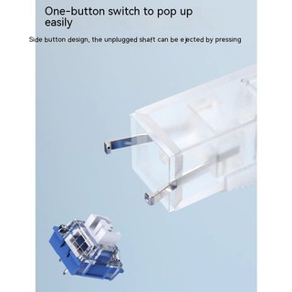 Công tắc 2 trong 1 Puller Keycap Puller Key Switch Keycap Puller cho bàn phím cơ Bàn phím chơi game Công tắc DIY Dụng cụ làm sạch