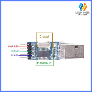 [Có sẵn] USB TO COM/TTL Chip PL2303HX V3