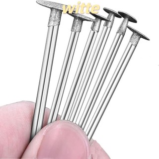 Đầu mài WITTE, Bộ mũi khoan 3mm hình chữ T, Dụng cụ quay Dremel Dụng cụ khắc móc mảnh mỏng