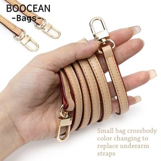 BOOCEAN Dây đeo túi, Dây đeo túi xách thay thế bằng da, Dây đeo vai mỏng màu trơn có thể điều chỉnh