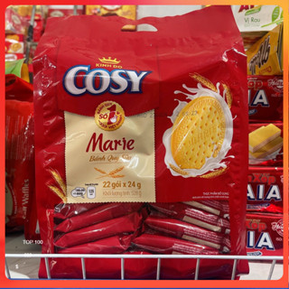 Bánh Quy Sữa Marie Cosy Túi To 528g ( 22 gói X 24g ) [San pham chat luong]