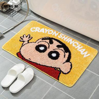 Meng NI Thảm trải sàn hoạt hình bút chì nhỏ mới hình đặc biệt giả cashmere thảm sàn cửa phòng trang trí phòng tắm thấm hút chân thảm