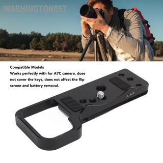 Washington057 Camera Dọc Nhanh Chóng Phát Hành Đĩa 1/4Inch 3/8Inch Cho Arca Silicone Tấm Bảo Vệ Nhôm L Chân Đế QR cho A7C