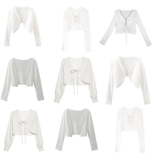 【Nhà vô địch giá rẻ】Áo cardigan nữ nhẹ và kem chống nắng, thích hợp để kết hợp dây treo, và có nhiều kiểu dáng khác nhau