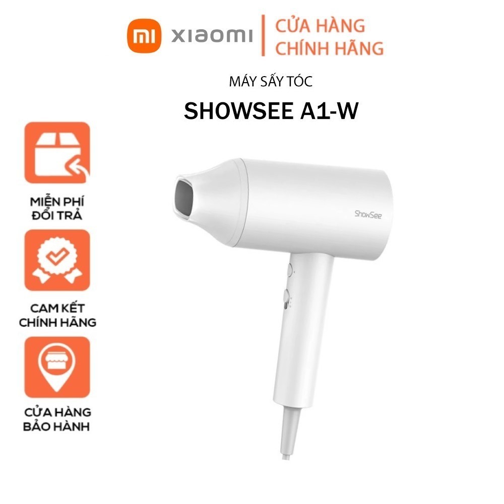 Máy sấy tóc bổ sung ion âm Xiaomi Youpin SHOWSEE A1-W A2-W  A5-R A5-G 1800W cao cấp Chống Xù Rối Khô Tóc -HSHOP