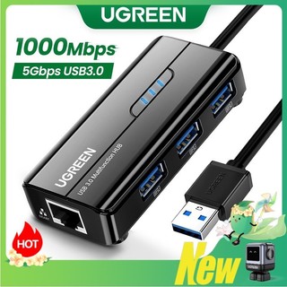 Bộ chuyển đổi UGREEN USB 3.0 2.0 sang mạng RJ45 LAN chất lượng
