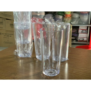 Cốc nhựa tròn 300ml 6336 Việt Nhật cốc nhựa mêka cao cấp