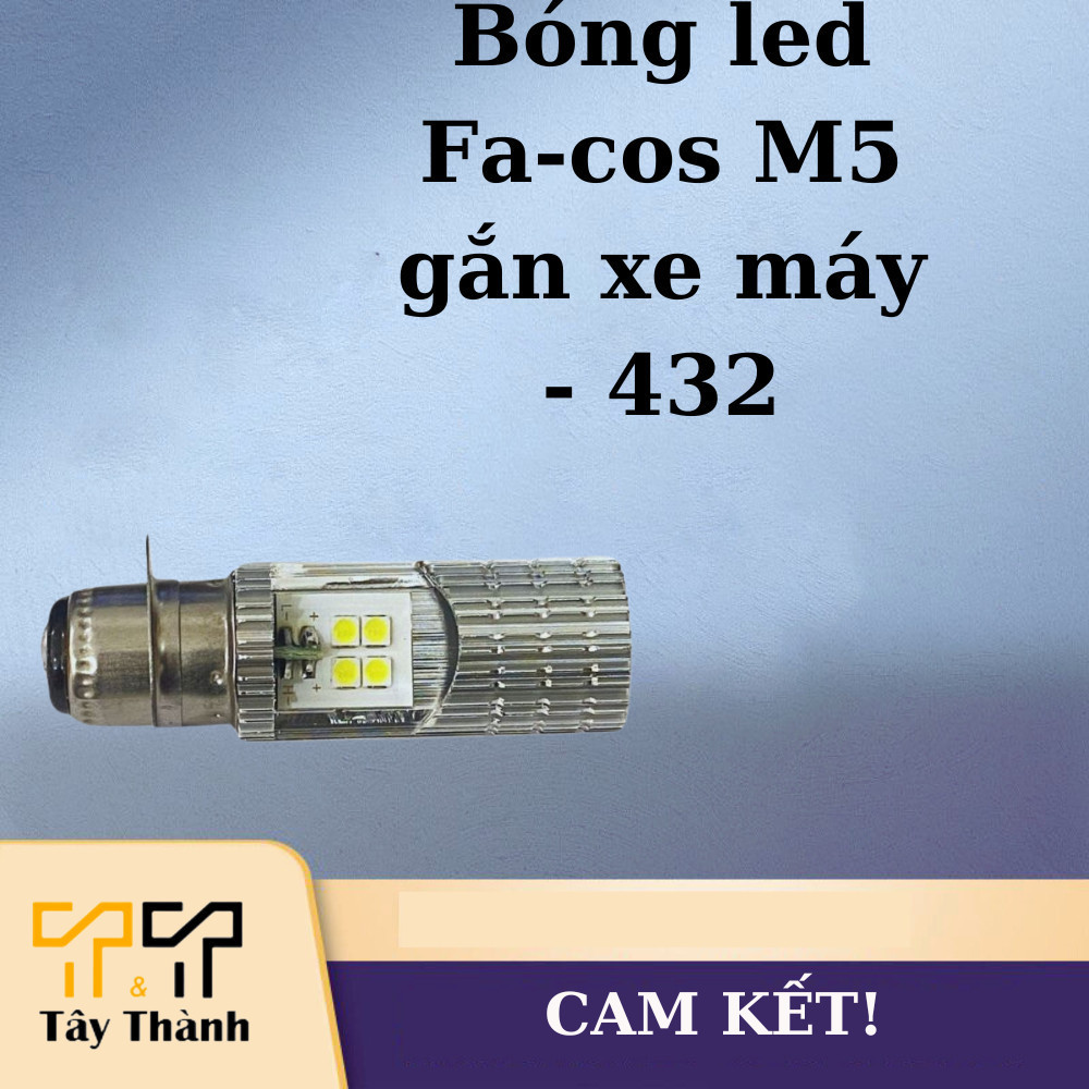 Bóng led Fa-cos M5 gắn xe máy - 432