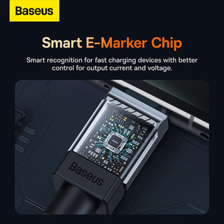 Cáp sạc nhanh Baseus coolplay series fast charging type-C to type-C 100W- hàng chính hãng