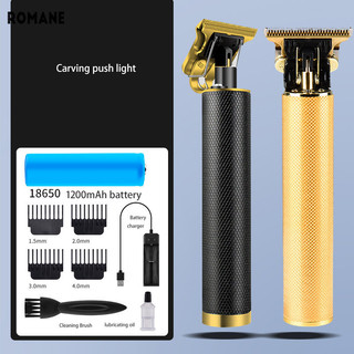 Romane Tông đơ cắt tóc điện, tông đơ cắt tóc chạm khắc, tông đơ cắt tóc cạo tóc tại nhà salon tóc