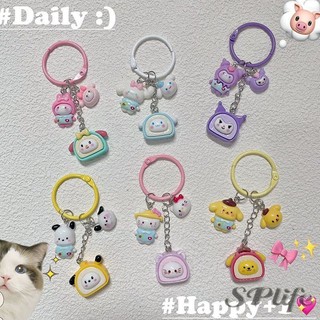 Sanrio móc khóa hello kitty và cinnamoroll dễ thương