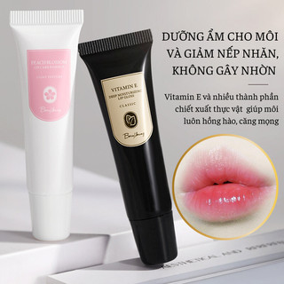 Son dưỡng môi vitamin e chống nứt nẻ giúp đôi môi căng mọng mềm mại dưỡng ẩm môi tinh chất môi hoa đào sữa son bóng dưỡn