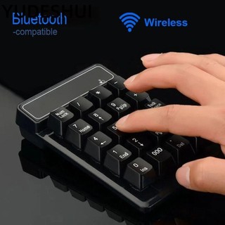Yudeshui phím có dây không dây, bàn phím số usb mini 2.4ghz, bộ thu chuột phím nổi bluetooth 19 phím số pad