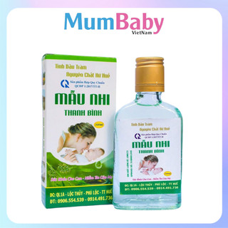 Dầu tràm cho bé tinh dầu Mẫu Nhi nguồn gốc tự nhiên phòng chống cảm lạnh ho nghẹt mũi cho trẻ em MumBaby