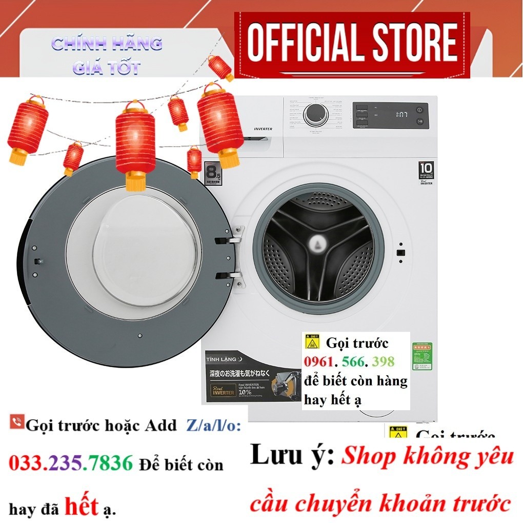 |New| TW-BH95S2V(WK)     TW-BH95S2V Máy giặt Toshiba Inverter 8.5 Kg TW-BH95S2V WK