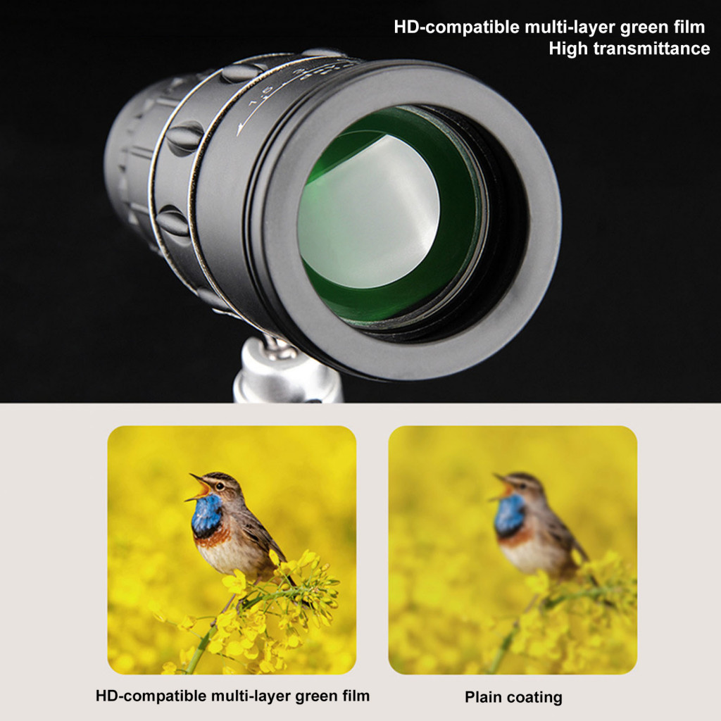 Cao bồi| 1 Bộ Kính Thiên Văn Có Dây Buộc Thị Kính Lớn Tương Thích HD Truyền Ánh Sáng Cao 16 Lần Chim Xem Kính Thiên Văn Một Mắt Cung Cấp Ngoài Trời | BigBuy360 - bigbuy360.vn
