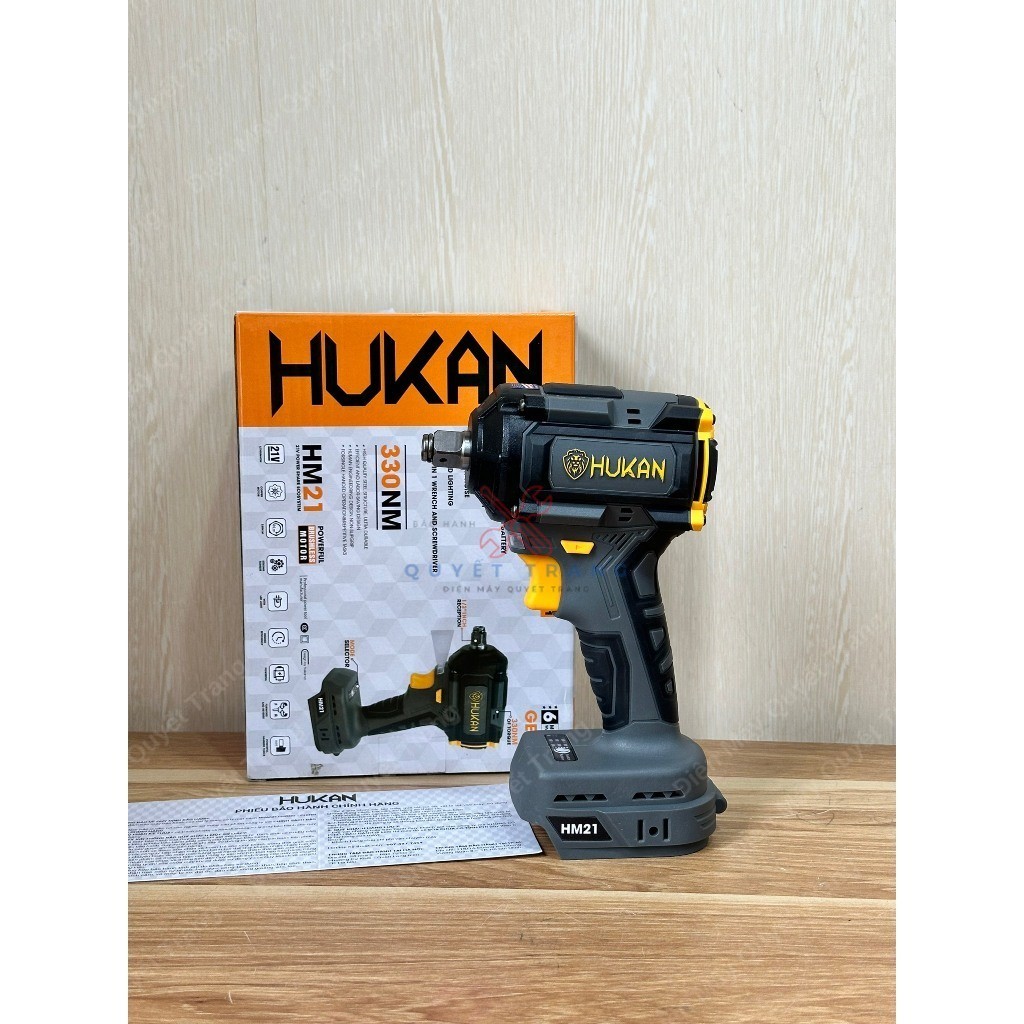 Thân máy siết bulong Hukan X4IPM Lực siết 330N Đầu 1/2 Bảo hành 6 tháng Điện Máy Quyết Trang