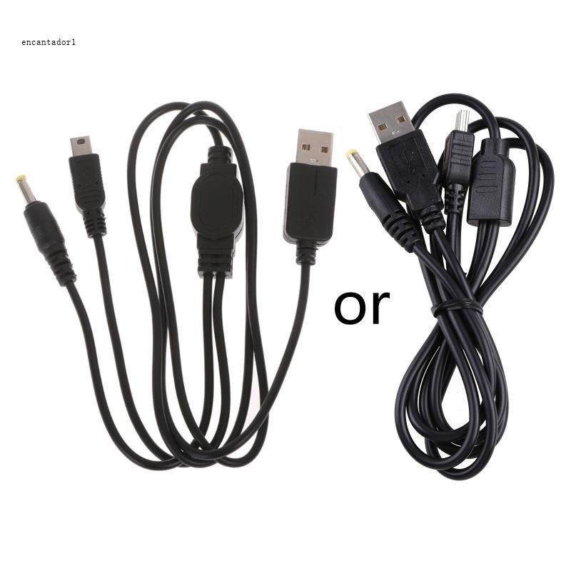 ✿ Dây sạc cáp dữ liệu USB 2 trong 1 cho PSP 1000 2000 3000 Di động