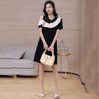 Váy bầu công sở cho mẹ bầu rất lịch sự sang trọng có túi vải bao đẹp