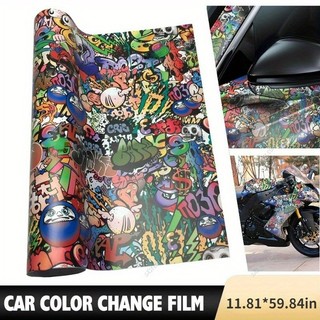  Diy Tùy Chỉnh Áo Thun Dễ Dàng Cắt decal Xe Quá Trình Dán 30cmx152cm Xe Vinyl Phim Bọc Miếng Dán Với Cạo Phim Bảo Vệ Chống Thấm Nước 