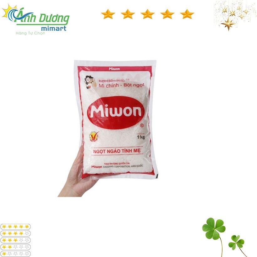 Mì chính-bột ngọt Miwon gói 1kg chính hãng