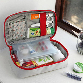 SENSES// Travel & Outdoor Portable Medicine Box Household First Aid Kits Herb Bag Medical Medicine Storage Bag Portable Small First-Aid Kit v8Li