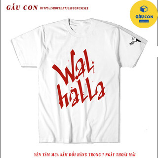 Áo thun Tokyo Revengers Walhalla Art (Black) ngắn tay