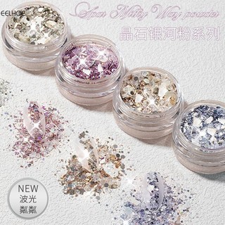 Móng Tay Lấp Lánh Sequin Pha Lê Phong Cách Baroque Lấp Lánh Bột Trang Sức Siêu Mỏng Vỏ Mảnh Sáng Bóng Trang Trí Móng Tay Nghệ Thuật Làm Móng Tay 7 Lựa Chọn
