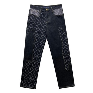 ❤️❤️❤️❤️ l * v man jeans nữ quần denim nữ co giãn unisex quần 2023 mới